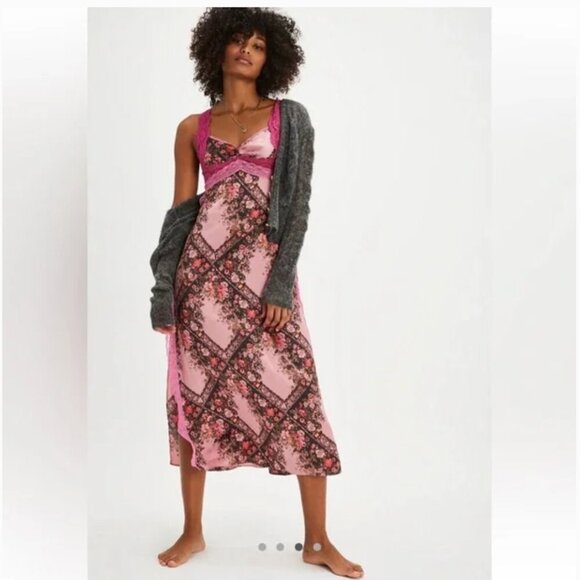 Free People NWT just dreamy maxi slip dress - xs - Picture 4 of 11